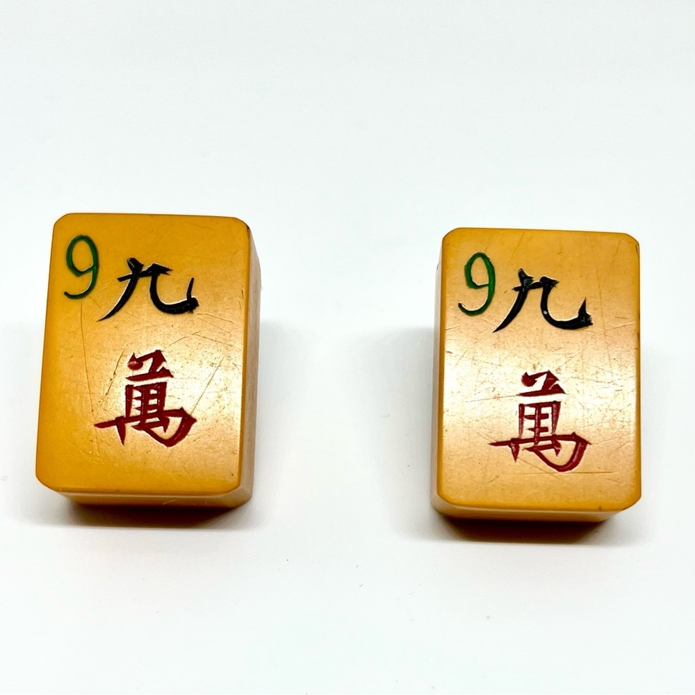 MahJongg Tile Eartings
